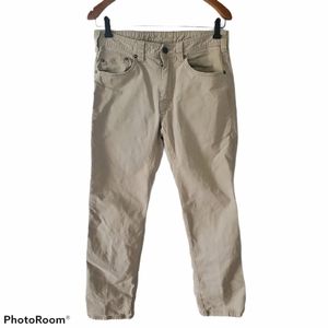 Prana Men's Khaki Breathe Pants Size 32/32